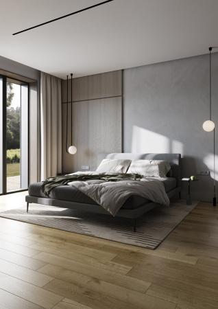 Кварц-виниловая плитка Fargo Комфорт клеевой Дуб Робуста 20-81996-9 крашеная фаска