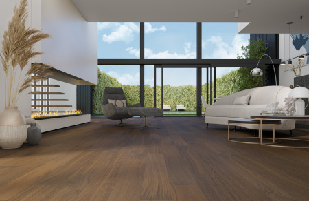 Кварцевый паркет Quartz Parquet Классик Орех Американский 400-29 7/1,2 мм